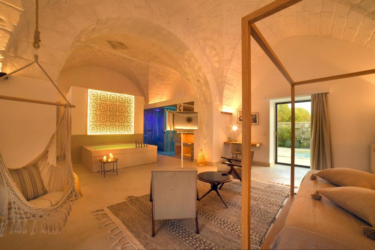 Masseria Corte Degli Aromi Palmariggi Exteriör bild