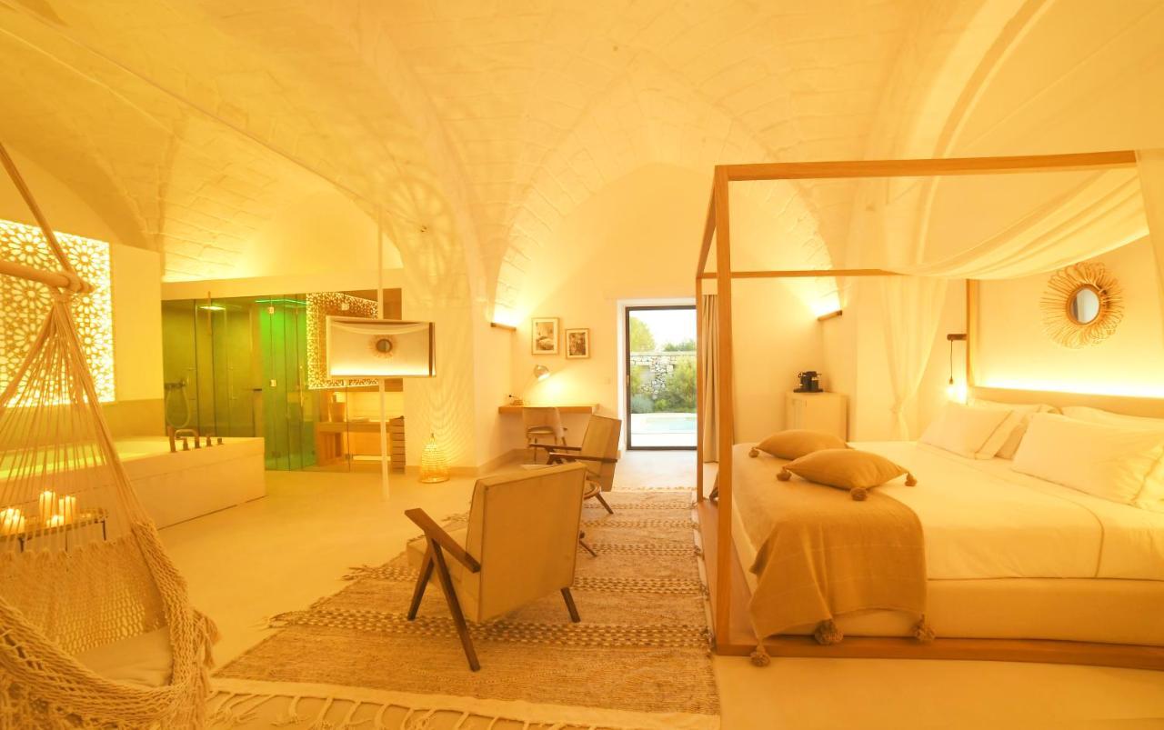 Masseria Corte Degli Aromi Palmariggi Exteriör bild